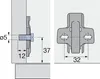 Hettich 9071626, Oceľ, 200 kusov Náhľad obrázku produktu 7