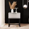 IDOHOME-Nachttisch MILO S Kaschmir mit Schublade und Produktbild-Vorschau 2