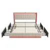 INONEFT Doppelbett Stauraumbett 140x200cm, Polsterbett mit Produktbild-Vorschau 10