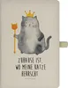 Mr. & Mrs. Panda notizbuch Katze König - Transparent - Produktbild-Vorschau 1