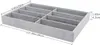 Emibele Brillen Aufbewahrungsbox Organizer 8 Gitter Grau Produktbild-Vorschau 7