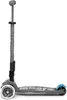 Micro Kinder Scooter Maxi Deluxe LED Faltbar , Hellgrau Produktbild-Vorschau 3
