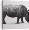 Bild auf Leinwand - Leinwandbild - Nashorn Tier Afrika Produktbild-Vorschau 1