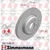2 Zimmermann Bremsscheiben 345mm hinten für BMW 5 6 7 + Produktbild-Vorschau 2