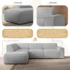 AX LIVING Couch Sofa L Form Didim L Hellgrau – 292 cm, Produktbild-Vorschau 6