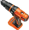 A Black & Decker cordless drill is shown against a white background. Produktbild-Vorschau