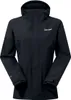 Schwarze Hardshelljacke für Damen; Hillwalker InterActive Shell Jacket von Berghaus; mit Kapuze und Reißverschlusstaschen. Productafbeelding-voorbeeld