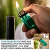TOM Reibrad Feuerzeuge | 50er Display Set | 5 Farben | Produktbild-Vorschau 4