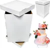Brand4Cake Hohe Tortenbox 34x34x45 cm, Weiß, 1 Stück Produktbild-Vorschau 1