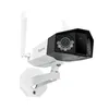 A white and black Reolink Duo 3 WiFi security camera is mounted on a white bracket against a white background. Produktbild-Vorschau