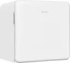A white mini-fridge against a white background. Produktbild-Vorschau