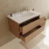 LOMAZOO MARENZA Helles Eichenholz - Waschbecken weiß - 80 Produktbild-Vorschau 9