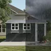 Verzinkter Stahl-Gartenhaus 359,4cm x284,2 cm (10,21 m²), Produktbild-Vorschau 8