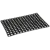 A black rubber mat with a grid of circular holes is shown on a white background. Náhľad obrázku produktu