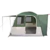 vidaXL Tenda auto 4 persone verde impermeabile Anteprima dell’immagine prodotto 4