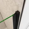 Duschspa 120x195cm Schwarz Nischentür Falttür Pendeltür Produktbild-Vorschau 3