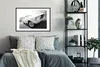 MuchoWow® Gerahmtes Poster Vintage Ford Mustang auf der Produktbild-Vorschau 2