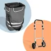 Relaxdays Einkaufstrolley, 2 große Räder, Kühlfach, Produktbild-Vorschau 5