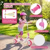 COSTWAY: Triciclo per bambini con ruote a LED, monopattino Anteprima dell’immagine prodotto 7