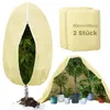 2x 80x120cm Wintervlies Winterschutzhaube Pflanzen Vlies Produktbild-Vorschau 1