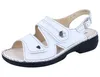 Bequeme Sandalette Finn Comfort Milos, Damen, Weiß, Leder, Produktbild-Vorschau 42