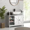 kleankin Meuble sous lavabo, meuble de salle de bain, Voir les images du produit 7
