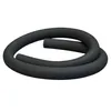 A black foam pipe insulation tube is coiled on a white background. Produktbild-Vorschau