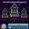 UnboxG Gamingstuhl mit RGB-LED-Beleuchtung, 2D-Armlehnen, Produktbild-Vorschau 12