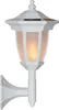 LED Solar Wandel-Laterne - 4in1 - Tisch/Boden/Wand - gelbe LED - Dämmerungssensor - weiß Anteprima dell’immagine prodotto
