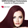 hair2heart Extensions Echthaar Bondings glatt - 25 Strähnen Produktbild-Vorschau 2