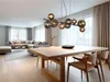 Globo Lighting Hängeleuchte Metall grau matt, 9x G9 LED Produktbild-Vorschau 5