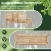 Panca da giardino con tavolo COSTWAY, panca in legno per Anteprima dell’immagine prodotto 5