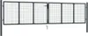 vidaXL Portail de jardin en maille Acier galvanisé 400 x Voir les images du produit 8