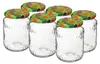 6 x 900ml Vorratsglas Einmachglas mit Deckel Produktbild-Vorschau 1