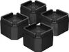 INF Schwarze quadratische Möbelerhöher - 5cm Höhe - 4er Set Produktbild-Vorschau 1