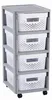 Curver Armoire grise à étagères 4 tiroirs 4x11 L Voir les images du produit 14