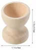 24 Stück Eierbecher aus Holz, Eierbecher, Ostereierbecher, Produktbild-Vorschau 3