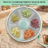 Boîte à snacks rotative - Récipient à snacks avec couvercle Voir les images du produit 3