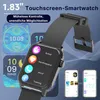 Smartwatch mit Telefonfunktion für Damen & Herren, 1,85 Produktbild-Vorschau 4
