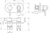 Design WC/Bidet Handbrause Unterputz Komplettset mit Produktbild-Vorschau 5