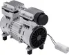 A silver and black air compressor pump is shown against a white background. Náhled obrázku produktu