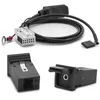 AUX IN Adapter Kabel Einbau Buchse passend für RCD 200 210 Produktbild-Vorschau 5