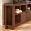 CALICOSY -  Eck-TV-Möbel 1 Schublade Eiche Nachbildung - Produktbild-Vorschau 4