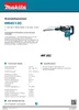 Makita Kombihammer HR4013C für SDS Max Bohrhammer Meißelhammer 0088381651332 16030 Produktbild-Vorschau