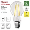 LED Lampe Filament A60 A CLASS/ E27 / 5 W (75 W) / 1 060 lm / Neutralweiß Produktbild-Vorschau