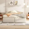 A bed frame with bedding in a room. Náhľad obrázku produktu