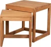 Beistelltisch Verwood 2er Set Teakholz massiv Garten Produktbild-Vorschau 1