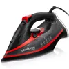 A black and red Lehmann Home steam iron is shown in a studio shot against a white background. Náhľad obrázku produktu