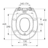 Allibert KIDS WC-Sitz mit integriertem Kinderaufsatz, Produktbild-Vorschau 4