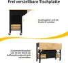 MODFU Îlot de Cuisine - Meuble de Cuisine Mobile avec Voir les images du produit 5